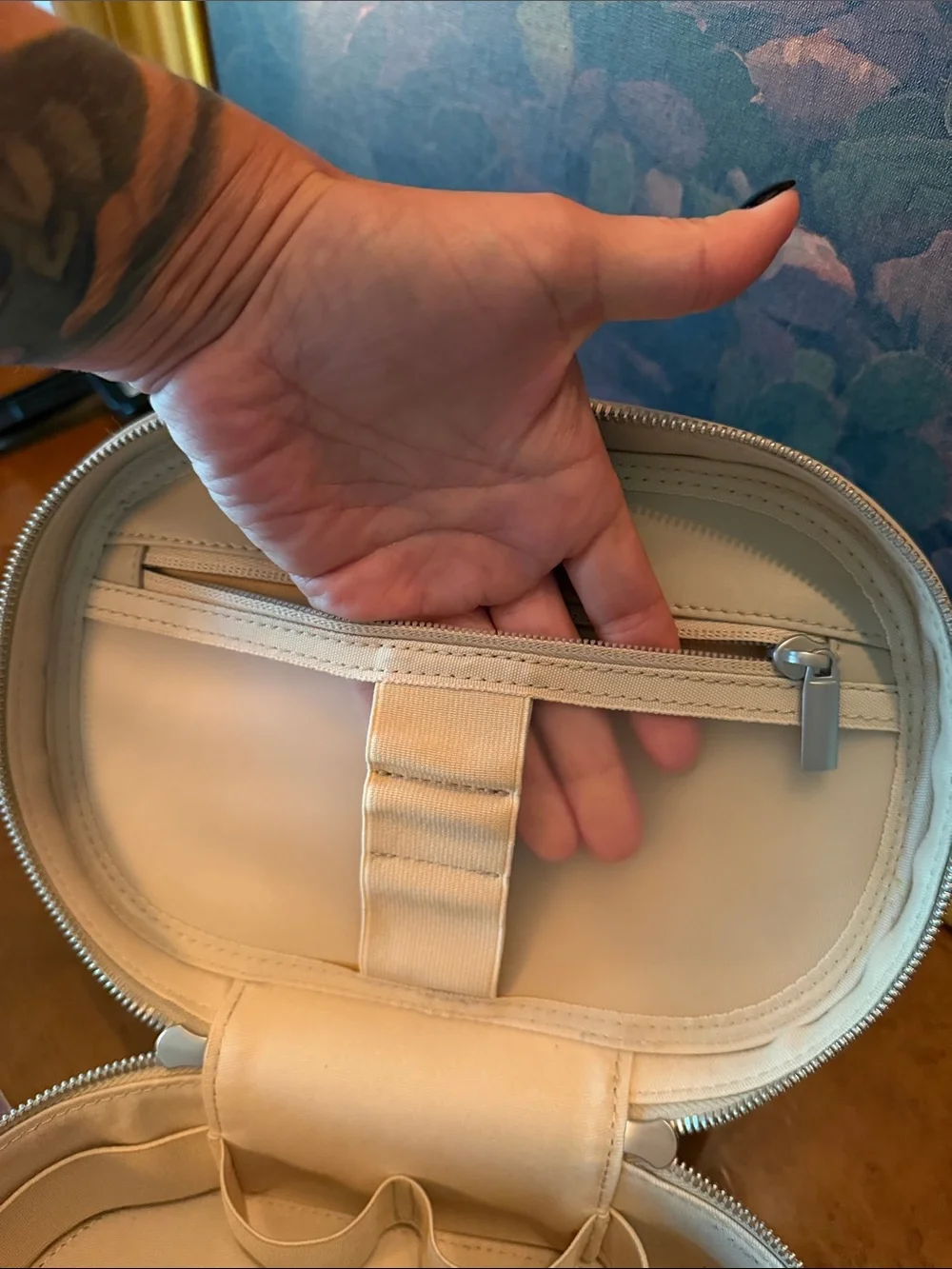 Monos Metro Cosmetic Case in Ivory